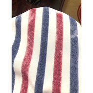 A452 - Multicolored striped silk thong (1.8m x 1.5m), stretchy