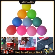 50Pcs Colored Ping Pong Balls Frosted Surface Elastic Impact Resistant Round Table Tennis Balls Training Tool