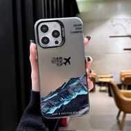 Mountain Peak Aircraft Phone Case for Xiaomi POCO X7 X6 X5 X3 NFC F7 Ultra F6 F5 Pro F4 F3 GT M5S C6