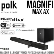Polk Audio MagniFi AX 5.1.2 Dolby Atmos DTS:X Wireless Bluetooth/WiFi/