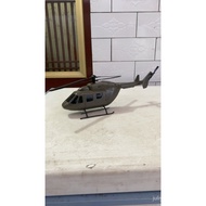 Hot-selling Bulk Army Green Armed Helicopter Plastic Toy Ornaments Length 31.5cm Propeller Length 29