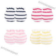 eriroseaqeel 3 Pairs 0-3 Months Newborn Infant Soft Cotton Gloves Anti-scratch Handguard Glove