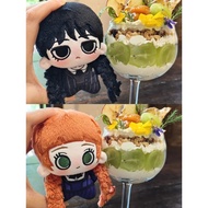 Wednesday American Drama Agnes Wednesday Original 10cm Cotton Doll