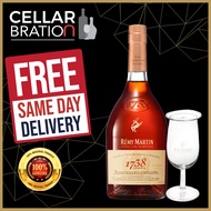 Remy Martin 1738 Royal Accord Cognac 700ml [FREE 1x COGNAC GLASS]