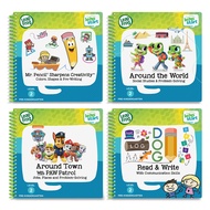 LeapFrog LeapStart Pre-K 4-Pack, for 3-6 yrs includes Mr. Pencil Sharpens Creativity, Read and Write
