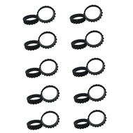 20X Wheel Tires for 1St 1S Robot Vacuum Cleaner Roborock S50 S55 S5 MAX Wheels Anti-Slip Replacement