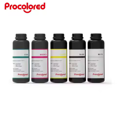 PUNEHOD 250ML*5 UV DTF Refill Ink For UV DTF Sticker Printer