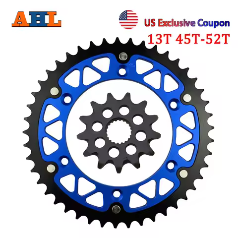 Motorcycle 13T 45T 46T 47T 48T 49T 51T 52T Front & Rear Sprocket Kit For YAMAHA WR250 WR250F YZ125 Y