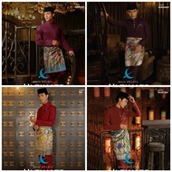 ULTIMATE 2.0 BAJU MELAYU ELRAH EXCLUSIVE ( RED & ORANGE )