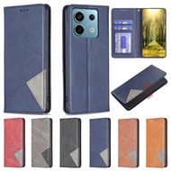 For Redmi Note 13 Pro Fundas Leather Phone Wallet Case For Xiaomi Redmi Note13 Note 13 Pro Plus 5G 13C 4G Cover Magnetic Case