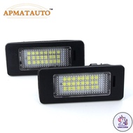 CU 2Pcs Canbus Led Number Plate For BMW e60 Number License Plate Light Lamp For BMW E39 M5 E70 E71 X