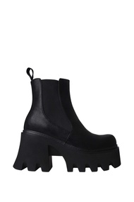 Villains SF YAAKOVA Platform Chelsea Boots รองเท้าบูทแพลตฟอร์มผู้หญิง ส้นสูง 3.4"