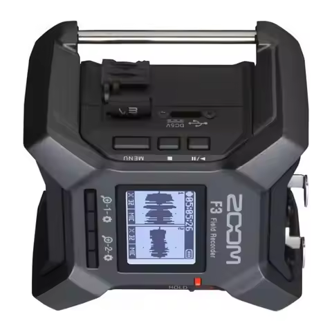 Field recorder bluetooth ZOOM F3 32Bit location mobile phone camera live vlog recorder