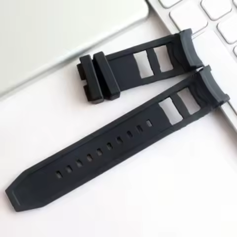 Watch Band 26mm Quality Silicone Bracelet Black Soft Strap Fit for Russian INVICTA Rubber Watch Band