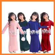 Girl Raya 9175 Baju Raya Girls Fashion Set Wear Baju Budak Perempuan Baju