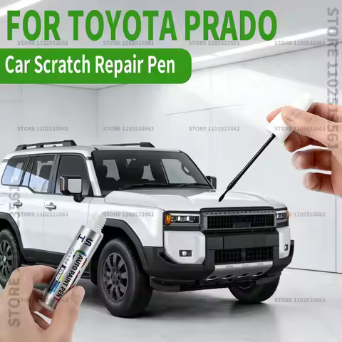For Toyota Prado Paint Repair Pen Touch Up Scratch Remover DIY Car Accessories White 070 089 040 Bla