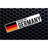 - [VAG] VW-Volkswagen-Car Universal Type-Car Sticker-MADE IN GERMANY (MADE IN GERMANY) -German Flag/