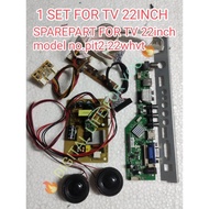 SPAREPART FOR TV DEEN 22INCH  MODEL NO.PTI2-22WHVT