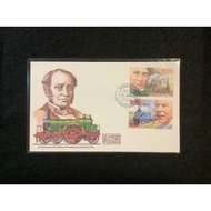 1986 Bequia (Grenadines Of St. Vincent) Leaders Of The World Series-Trains-Firefly Class & Mallard C