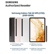 SAMSUNG TAB S8 WIFI (8+128GB) WITH KEYBOARD ( EVALUATION UNIT ) 98%