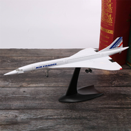 1/200 Concorde Supersonic Passenger Aircraft Model for Static Display Collection