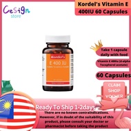 Kordel's Vitamin E 400IU 60 Capsules