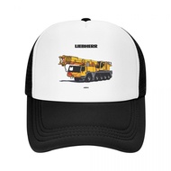 Liebherr Heavy Crane Baseball Trucker Military Cap Man Beach Hat For Women Men's