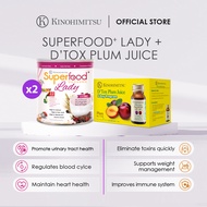 Kinohimitsu Superfood+ Lady 500g x 2 + Plum Juice 6s