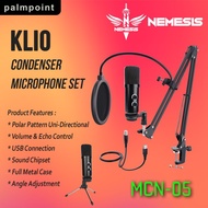 NYK NEMESIS MCN-05 KLIO Condenser Microphone Set Original KL10