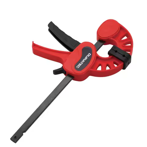 DURATEC New F style bar clamp wood working tools quick grip F clamp 4/6/12/18/24 inch plastic carpen