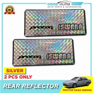 Proton Saga Iswara Saga Old Saga LMST Car Rear Bumper Reflector Colour
