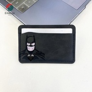 EMERAY Batman ID Card Holder, Hollow Out PU Leather Driver License Cover, Creative Cartoon Waterproo