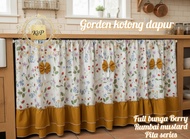gorden kolong dapur BERY rumbai# free tali#horden bawah meja kompor