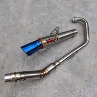 Blue tip Daeng Sai4 conical muffler 51mm open spec for Euro 150 Viperman/Tmx 125 155/Tmx 150 supremo