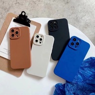 Casing OPPO A12E A3S A16K A16E A16 A16S A55 4G A56 A93S 5G Find X5 Phone Case Soft Shockproof Back Cover Solid Color Smooth Surface Skin Feel Mobile Phone Case Lens Protect Shell