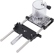 Router Fluting Jig, Aluminum Alloy Woodworking Router Jig with 0.01mm Accuracy, 0 to 18mm Adjustment