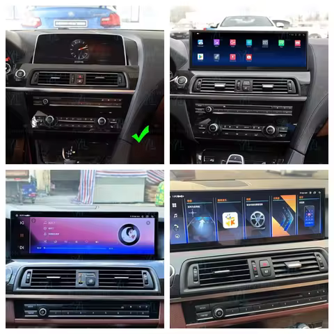 Carplay 14.9 Inch Android 14 For BMW 6 6GT F06 M6 F06 F12 F13 2011-2018 Car Multimedia GPS Auto Radi