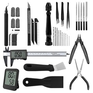 Printer3D Black Deburring Measuring Accessories Set Printer and Other Tools Drilling3d for