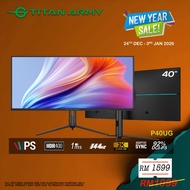 TITAN ARMY 40” IPS WQHD 2K 144Hz 1ms HDR400 92%DCI-P3 Adaptive Sync Ultrawide Gaming Monitor (P40UG)