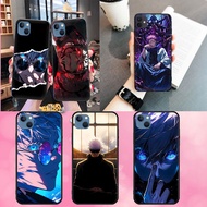 soft black iPhone 11 11 Pro Max 13 13 Pro 13 Pro Max 14 14Plus 14Pro 14Pro Max Jujutsu Kaisen Gojo S