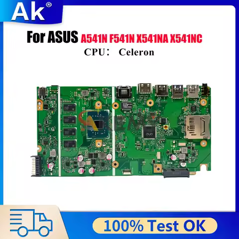 X541NA Laptop Motherboard For ASUS VivoBook A541N X541NA X541N A541N X541NC R541N F541N Notebook Mai