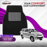 Comfort Luxury Toyota Avanza (2012-2018) Car Floor Mat and Carpet
