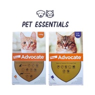 Advocate for Cat - Anti Fleas and Ticks Spot On Parasite Prevention 3 Pack  EXP05-2026