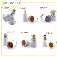 5pcs Led Lamp Bulb Base E27 to E14 Socket Adapter E27 GU10 G9 B22 E14 E12 Converter Conversion Holder  SGK2