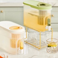 3.9L water bottle with faucet, safe plastic refrigerator water bottle