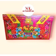 Convenient collapsible suitcase mirror with votive paper for 49 days