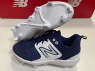 2023 New Balance NB 2E寬楦 棒壘球膠釘鞋 PL3000N6 深藍白