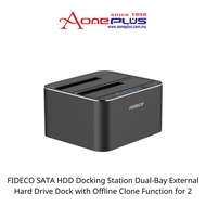 (AONE PLUS SS2) Fideco USB3.0 Dual SATA Docking Station (YPZ04-S2-U3) (MR114BK). USB 2.5" 3.5" Inch 