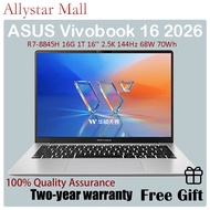 ASUS Vivobook 16 2026 Laptop R7-8845H 16G 1T 16'' 2.5K 144Hz 68W 70Wh
