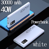 【SG ready stock】3C PD 40W Powerbank 30000mAh Super Fast Charge Powerbank Flash Charging Power bank Q
